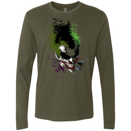T-Shirts Military Green / Small Joker 2 Men's Premium Long Sleeve