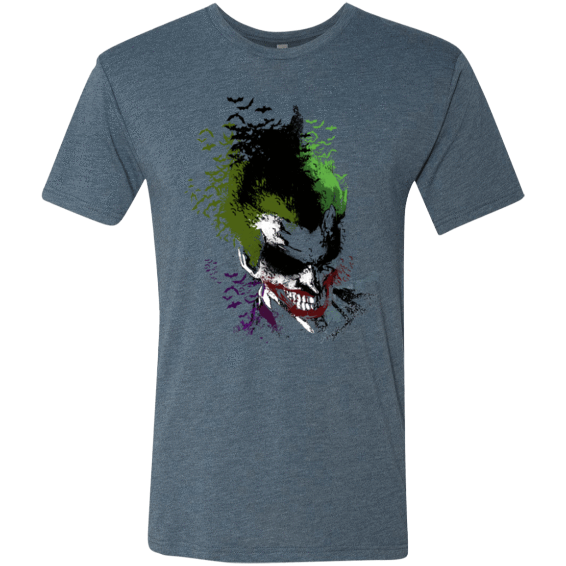 T-Shirts Indigo / Small Joker 2 Men's Triblend T-Shirt