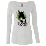 T-Shirts Heather White / Small Joker 2 Women's Triblend Long Sleeve Shirt