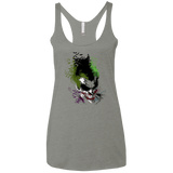 T-Shirts Venetian Grey / X-Small Joker 2 Women's Triblend Racerback Tank
