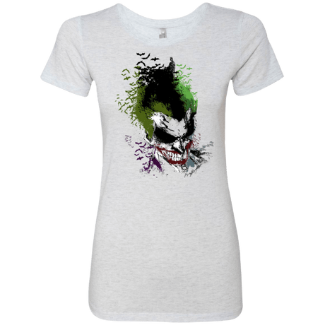 T-Shirts Heather White / Small Joker 2 Women's Triblend T-Shirt