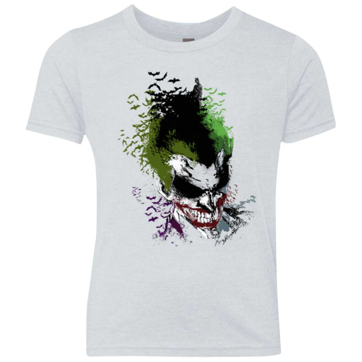 T-Shirts Heather White / YXS Joker 2 Youth Triblend T-Shirt