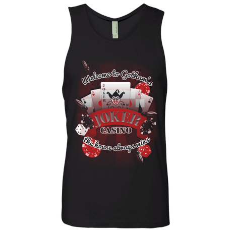 T-Shirts Black / Small JOKER CASINO Men's Premium Tank Top