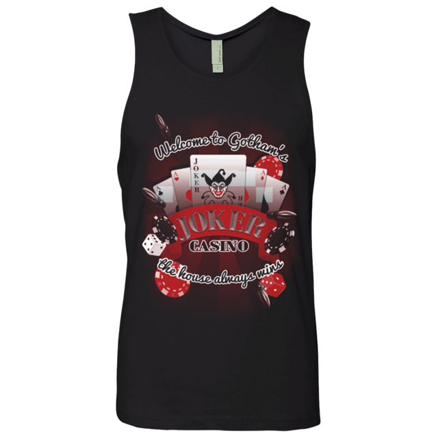 T-Shirts Black / Small JOKER CASINO Men's Premium Tank Top