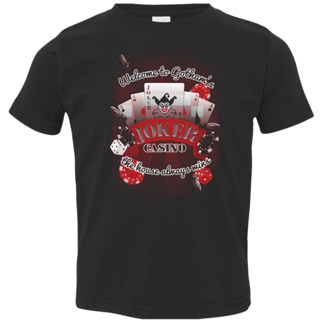 T-Shirts Black / 2T JOKER CASINO Toddler Premium T-Shirt