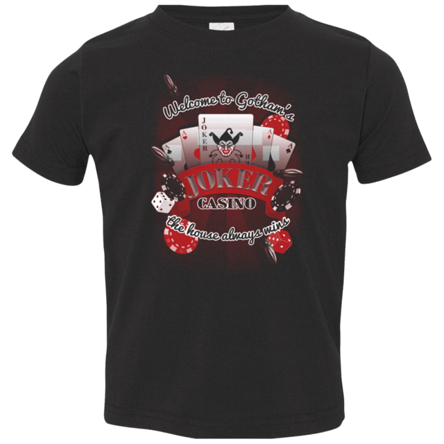 T-Shirts Black / 2T JOKER CASINO Toddler Premium T-Shirt