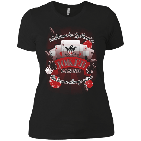 T-Shirts Black / X-Small JOKER CASINO Women's Premium T-Shirt
