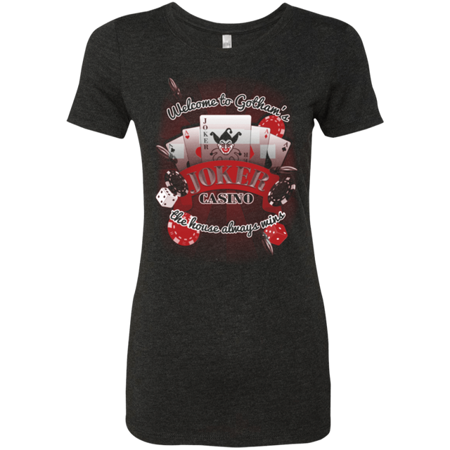 T-Shirts Vintage Black / Small JOKER CASINO Women's Triblend T-Shirt