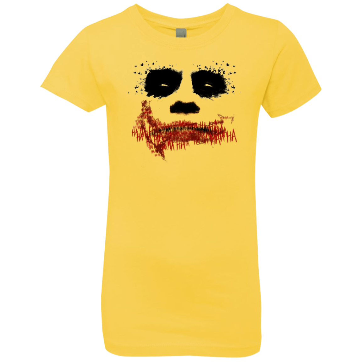 T-Shirts Vibrant Yellow / YXS Joker Girls Premium T-Shirt