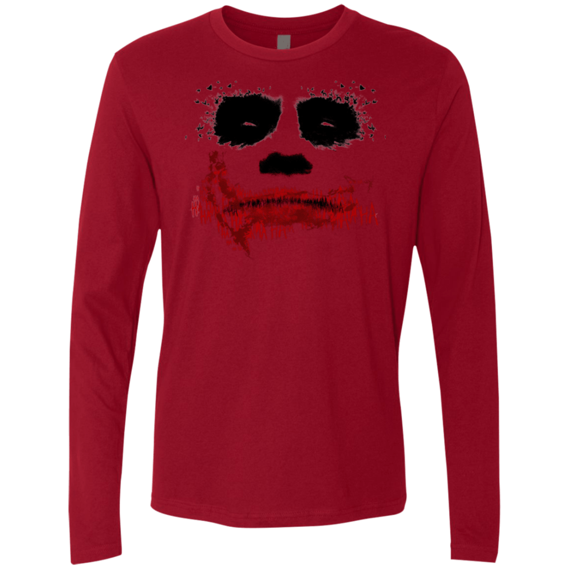T-Shirts Cardinal / Small Joker Men's Premium Long Sleeve