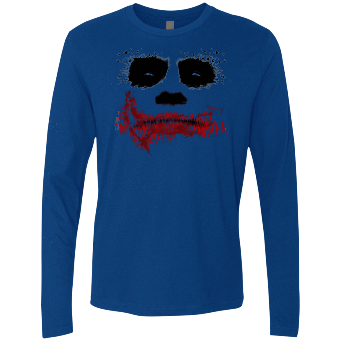 T-Shirts Royal / Small Joker Men's Premium Long Sleeve