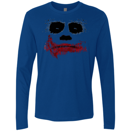 T-Shirts Royal / Small Joker Men's Premium Long Sleeve