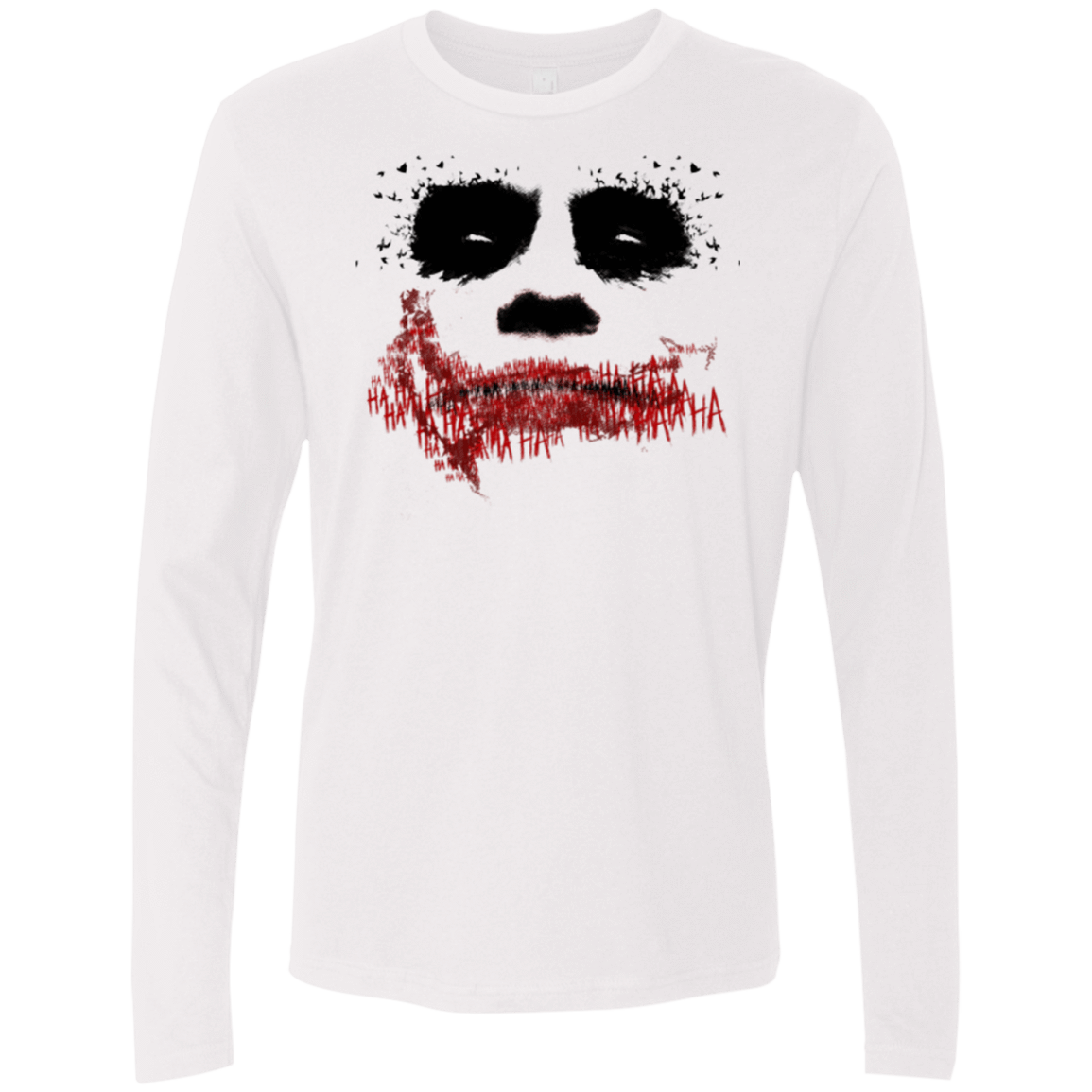 T-Shirts White / Small Joker Men's Premium Long Sleeve