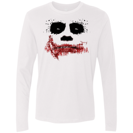 T-Shirts White / Small Joker Men's Premium Long Sleeve