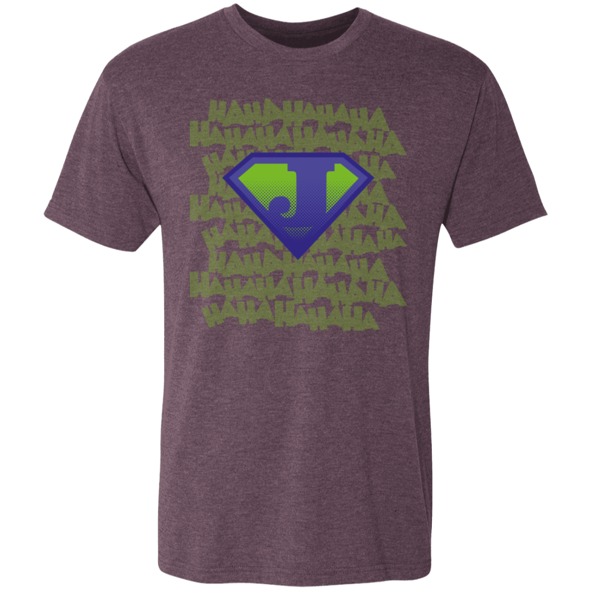 T-Shirts Vintage Purple / S Joker Shield Men's Triblend T-Shirt