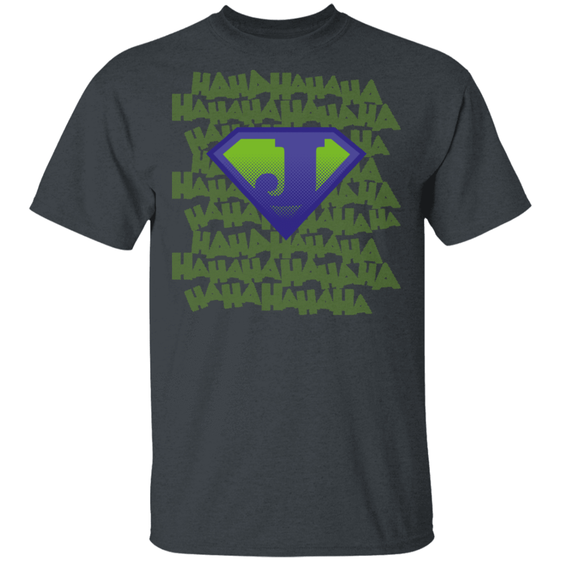 T-Shirts Dark Heather / S Joker Shield T-Shirt