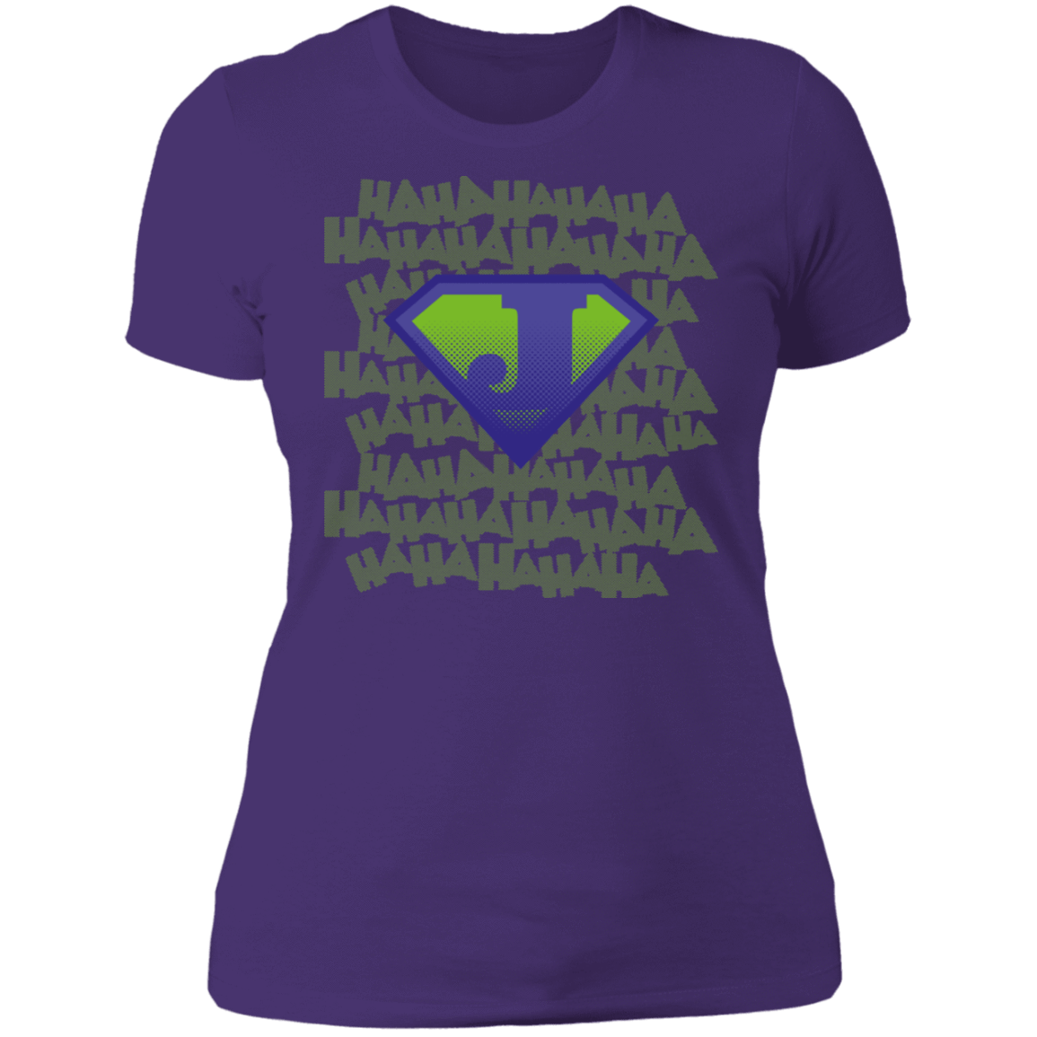 T-Shirts Purple Rush/ / S Joker Shield Women's Premium T-Shirt