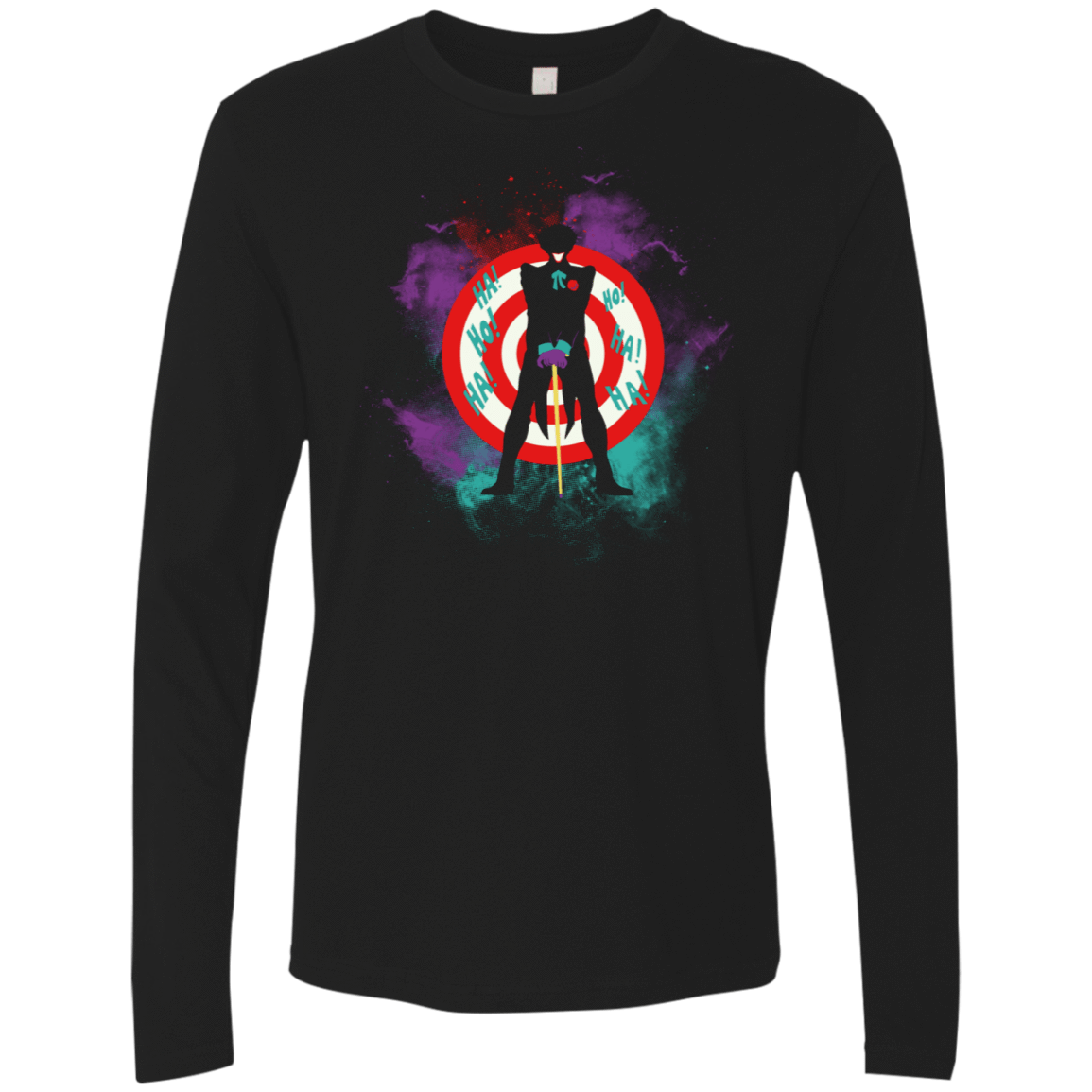 T-Shirts Black / S Joker Spacy Men's Premium Long Sleeve