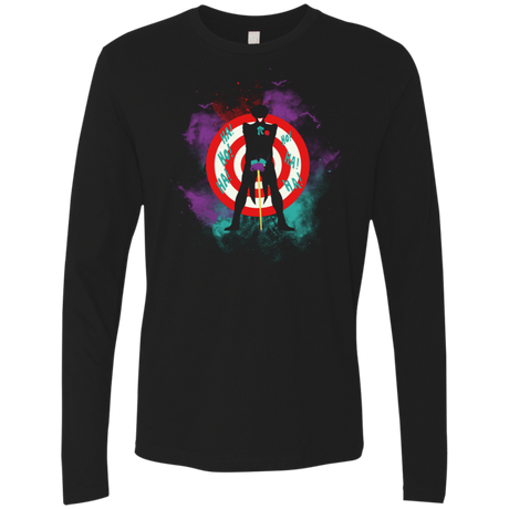 T-Shirts Black / S Joker Spacy Men's Premium Long Sleeve
