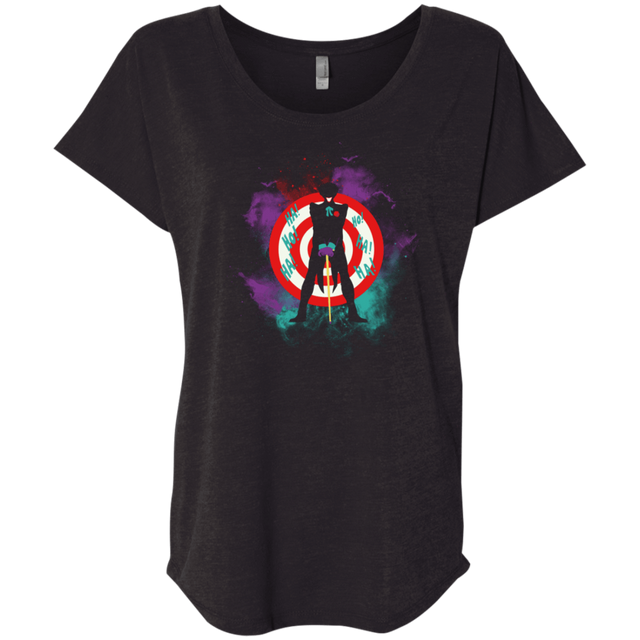 T-Shirts Vintage Black / X-Small Joker Spacy Triblend Dolman Sleeve