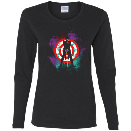 T-Shirts Black / S Joker Spacy Women's Long Sleeve T-Shirt