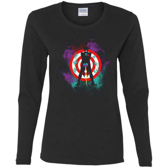 T-Shirts Black / S Joker Spacy Women's Long Sleeve T-Shirt