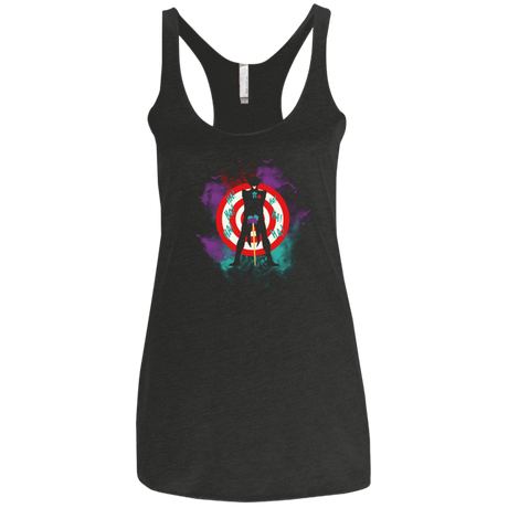 T-Shirts Vintage Black / X-Small Joker Spacy Women's Triblend Racerback Tank