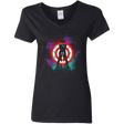 T-Shirts Black / S Joker Spacy Women's V-Neck T-Shirt