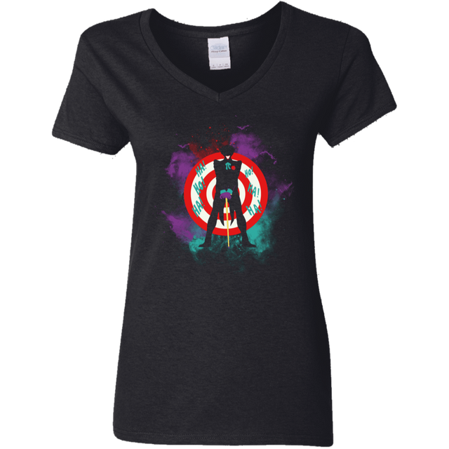 T-Shirts Black / S Joker Spacy Women's V-Neck T-Shirt