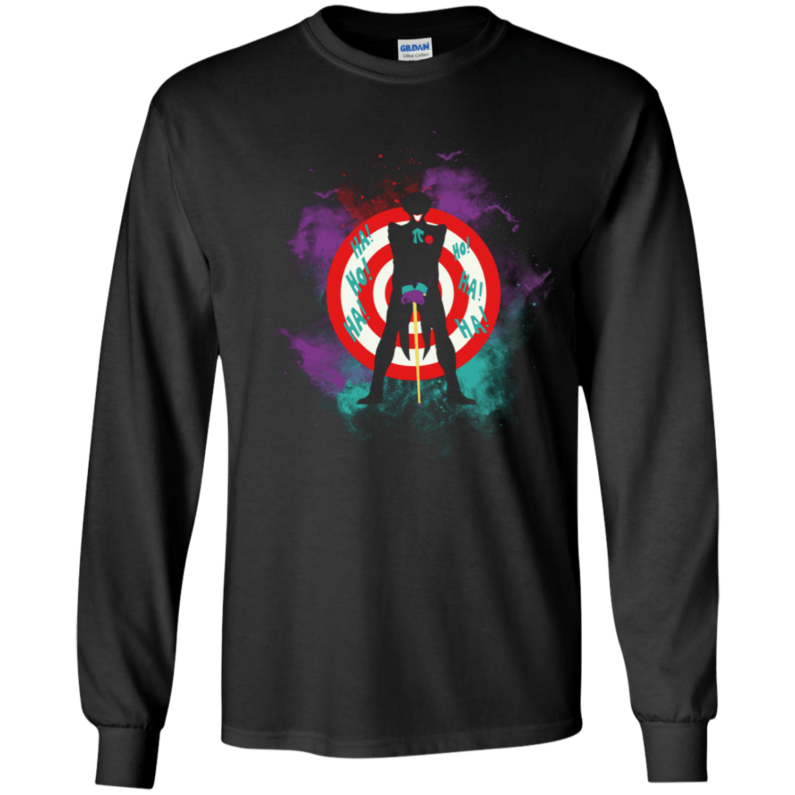 T-Shirts Black / YS Joker Spacy Youth Long Sleeve T-Shirt