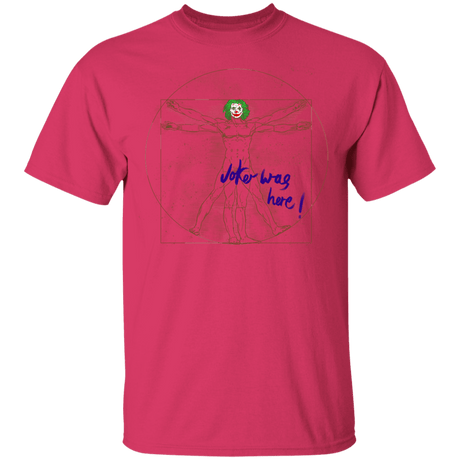 T-Shirts Heliconia / YXS Joker Was Here Youth T-Shirt