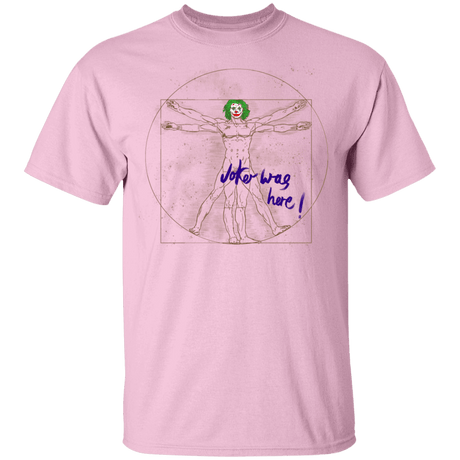 T-Shirts Light Pink / YXS Joker Was Here Youth T-Shirt