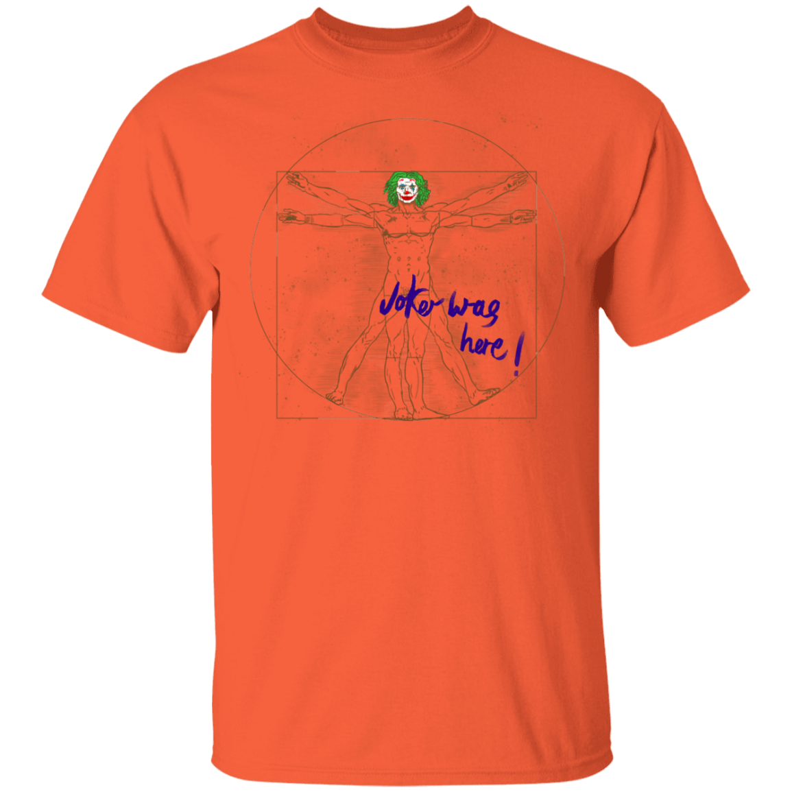 T-Shirts Orange / YXS Joker Was Here Youth T-Shirt