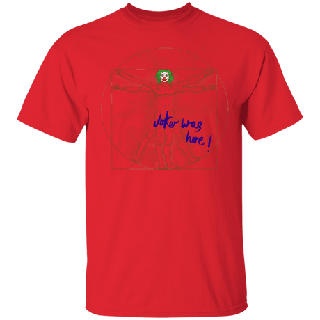 T-Shirts Red / YXS Joker Was Here Youth T-Shirt