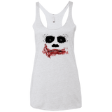 T-Shirts Heather White / X-Small Joker Women's Triblend Racerback Tank