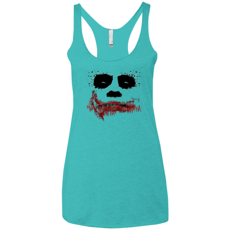 T-Shirts Tahiti Blue / X-Small Joker Women's Triblend Racerback Tank