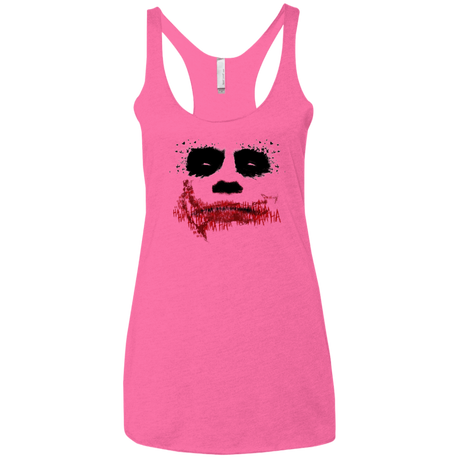 T-Shirts Vintage Pink / X-Small Joker Women's Triblend Racerback Tank