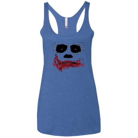 T-Shirts Vintage Royal / X-Small Joker Women's Triblend Racerback Tank