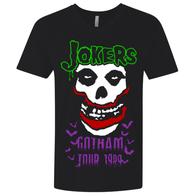 T-Shirts Black / X-Small Jokers 1989 Men's Premium V-Neck
