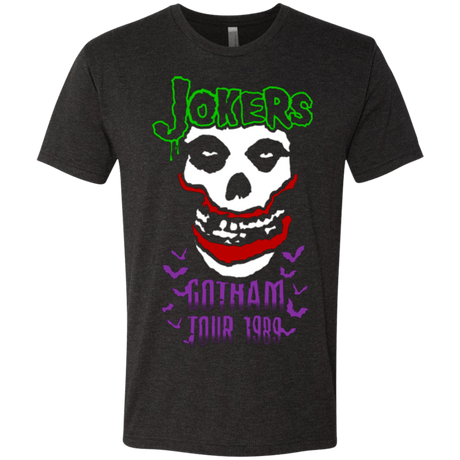 T-Shirts Vintage Black / Small Jokers 1989 Men's Triblend T-Shirt