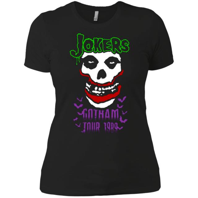T-Shirts Black / X-Small Jokers 1989 Women's Premium T-Shirt