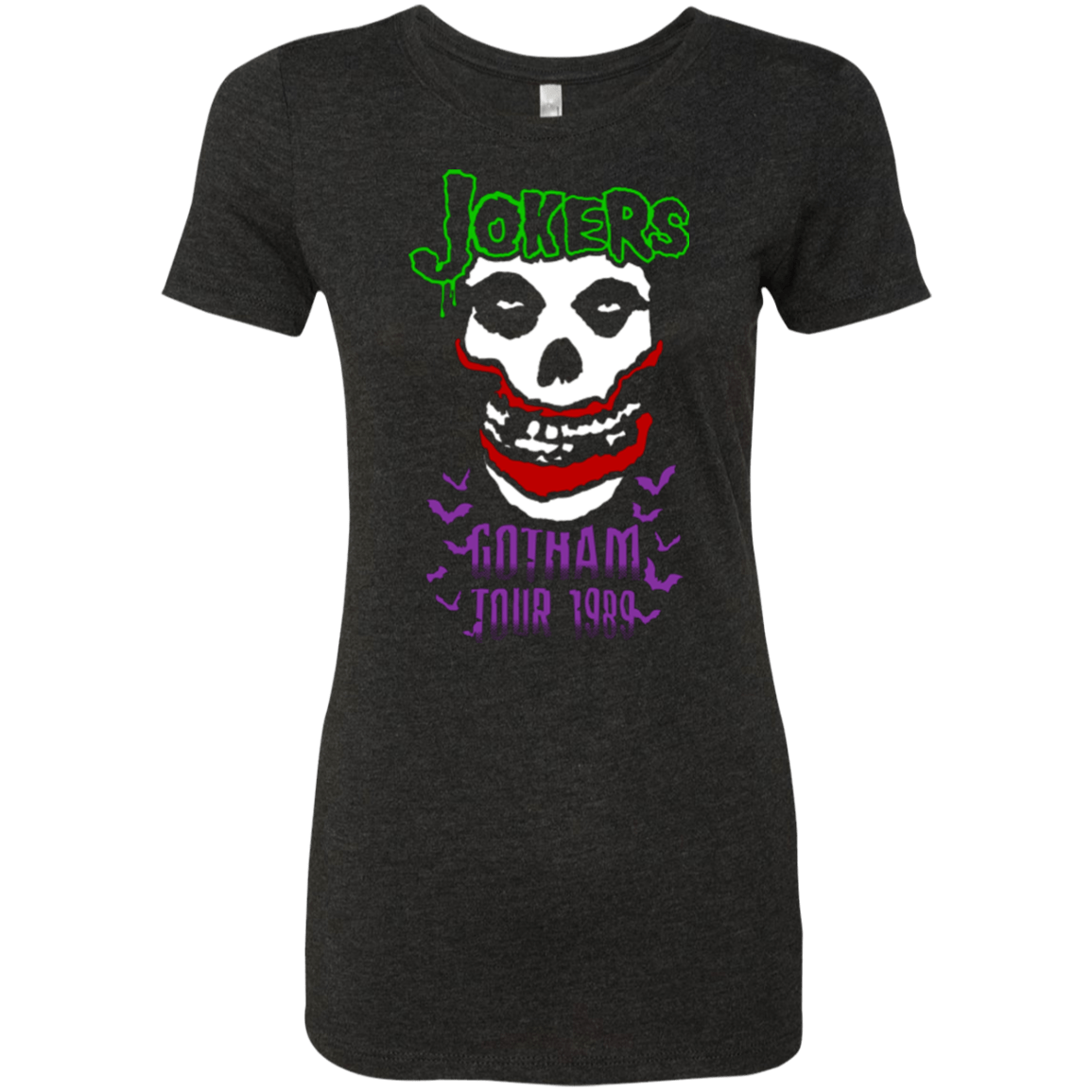 T-Shirts Vintage Black / Small Jokers 1989 Women's Triblend T-Shirt