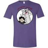 T-Shirts Heather Purple / S Jon and Ghost Men's Semi-Fitted Softstyle