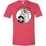 T-Shirts Heather Red / S Jon and Ghost Men's Semi-Fitted Softstyle