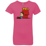T-Shirts Hot Pink / YXS Jon Brown Girls Premium T-Shirt