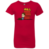T-Shirts Red / YXS Jon Brown Girls Premium T-Shirt