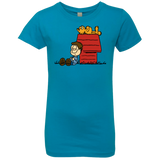 T-Shirts Turquoise / YXS Jon Brown Girls Premium T-Shirt