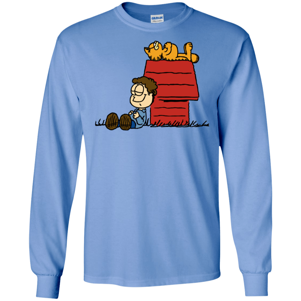 T-Shirts Carolina Blue / S Jon Brown Men's Long Sleeve T-Shirt