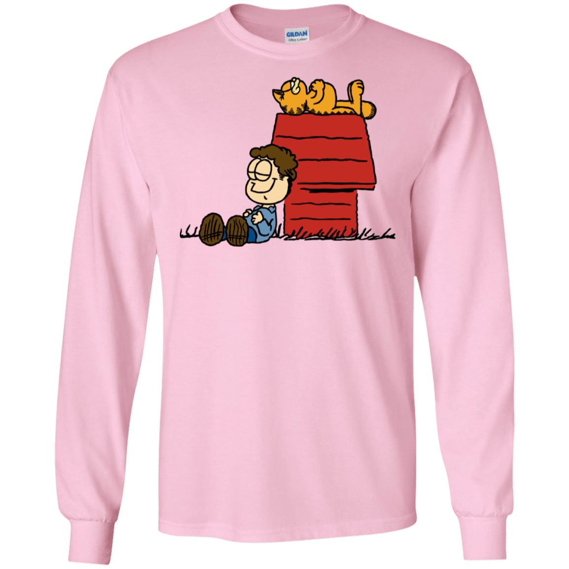 T-Shirts Light Pink / S Jon Brown Men's Long Sleeve T-Shirt