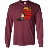 T-Shirts Maroon / S Jon Brown Men's Long Sleeve T-Shirt